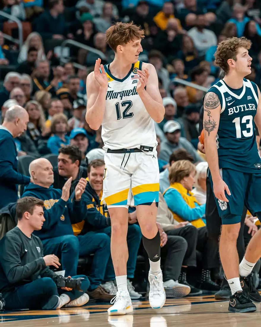 #9 Marquette Men's Basketball Defeats Butler 80-70 on Wednesday, December 18th, 2024 at Fiserv Forum, In Milwaukee, WI