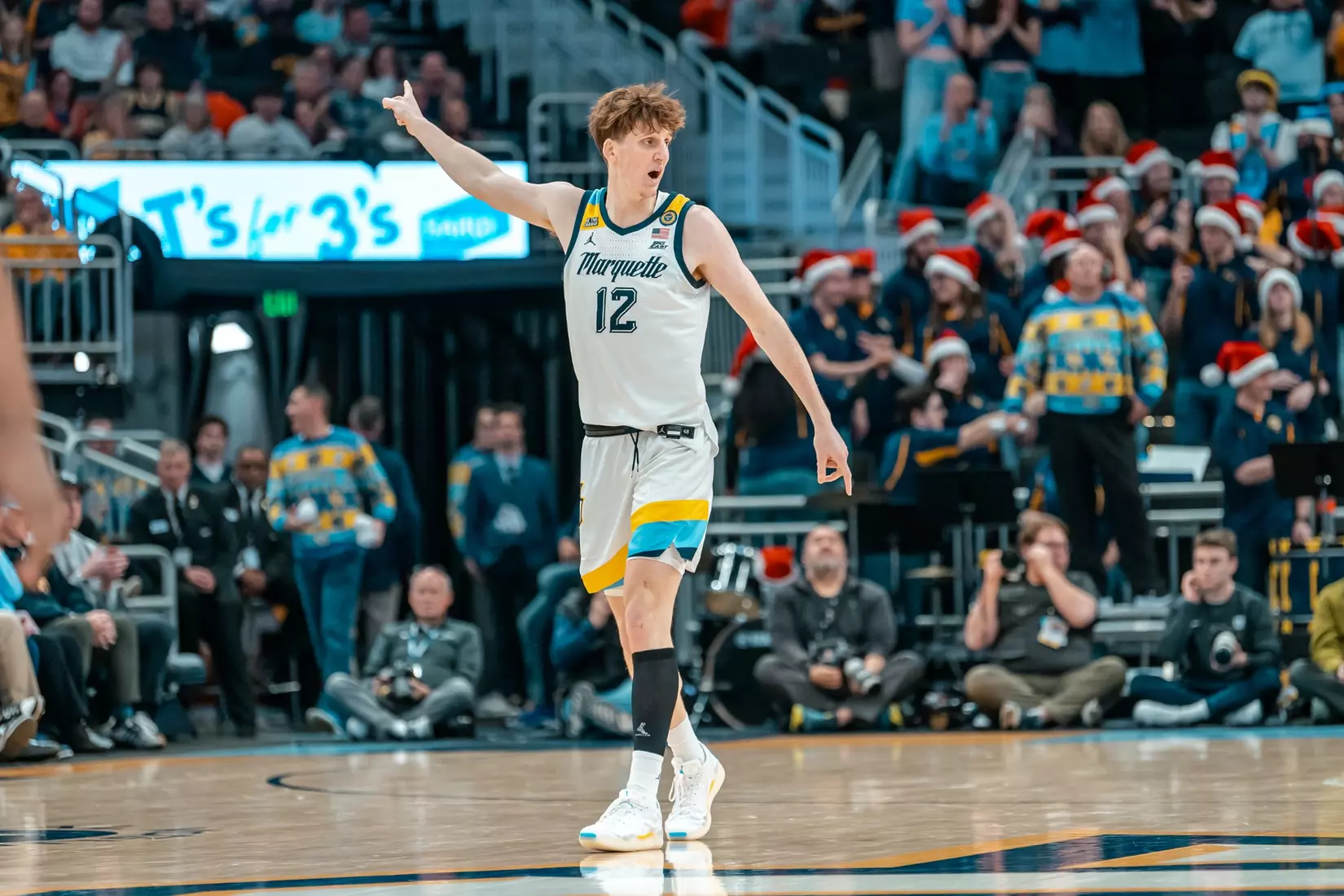 #9 Marquette Men's Basketball Defeats Butler 80-70 on Wednesday, December 18th, 2024 at Fiserv Forum, In Milwaukee, WI