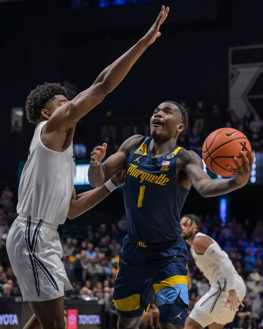 #9 Marquette Men's Basketball Defeats Xavier 72-70 on Saturday, December 21st, 2024 at Cintas Center, in Cincinnati, OH