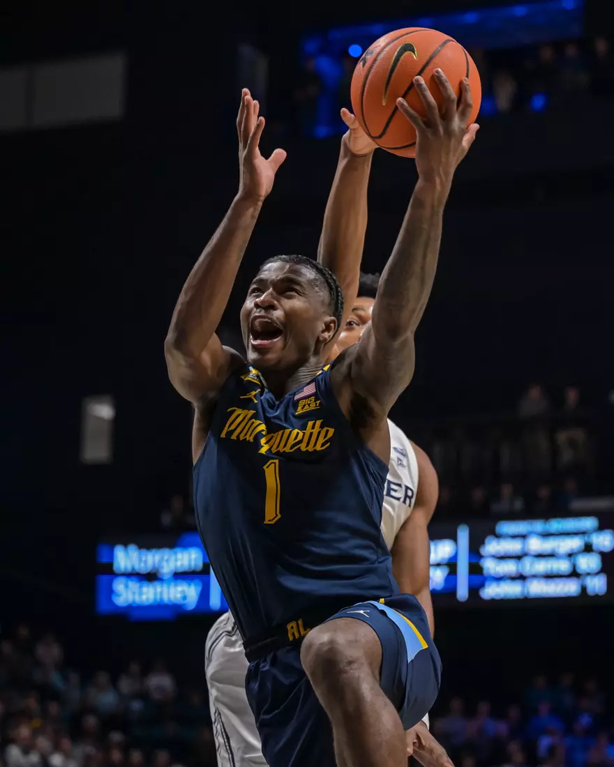#9 Marquette Men's Basketball Defeats Xavier 72-70 on Saturday, December 21st, 2024 at Cintas Center, in Cincinnati, OH