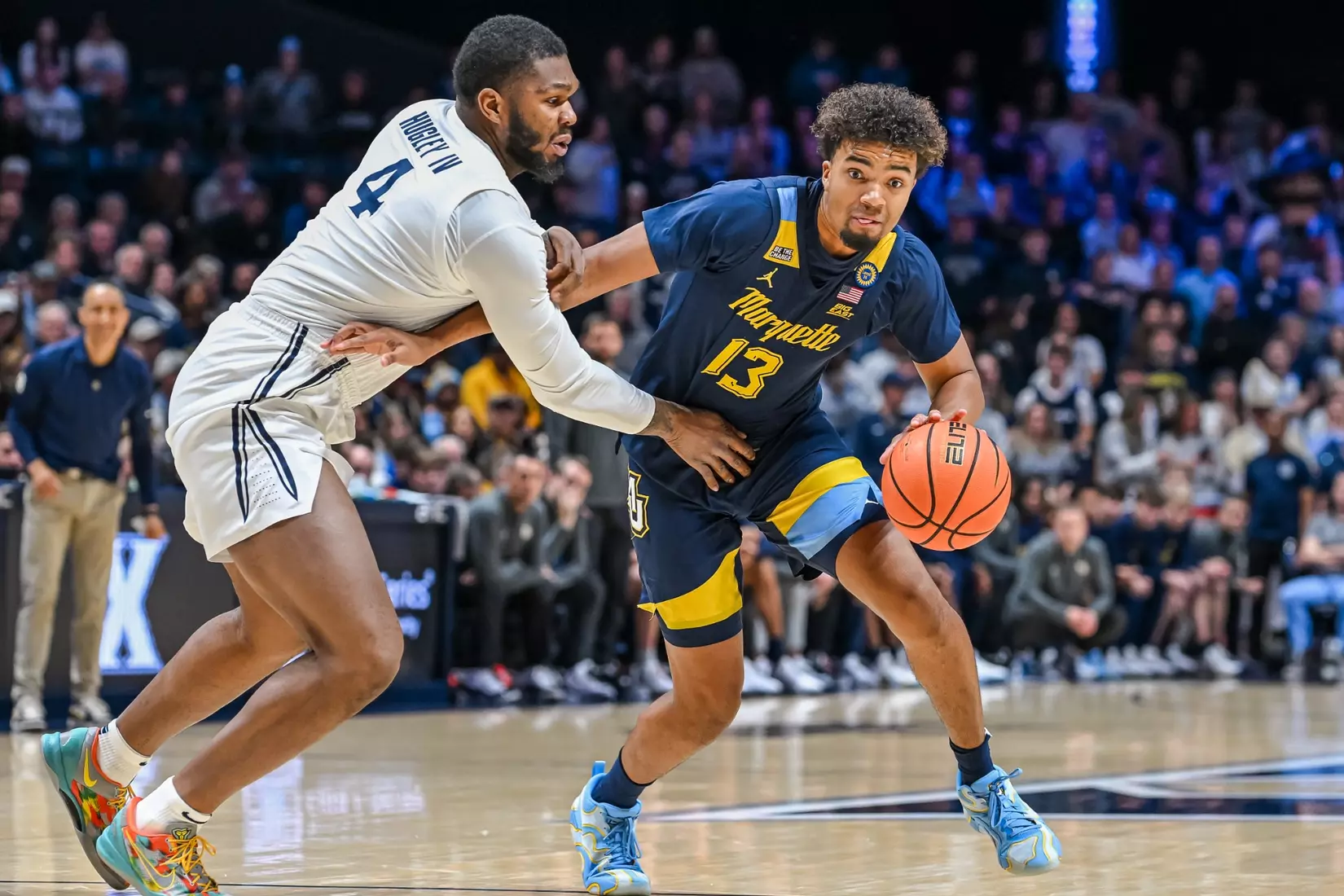 #9 Marquette Men's Basketball Defeats Xavier 72-70 on Saturday, December 21st, 2024 at Cintas Center, in Cincinnati, OH