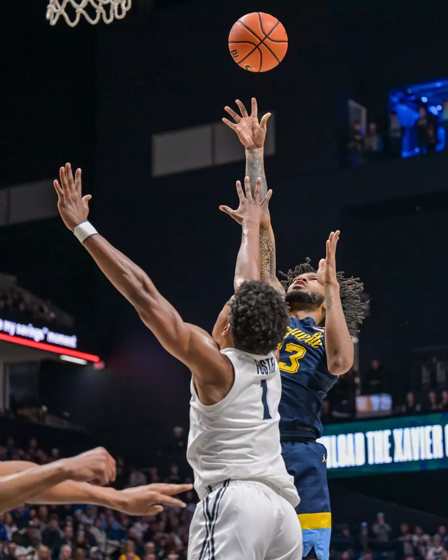 #9 Marquette Men's Basketball Defeats Xavier 72-70 on Saturday, December 21st, 2024 at Cintas Center, in Cincinnati, OH
