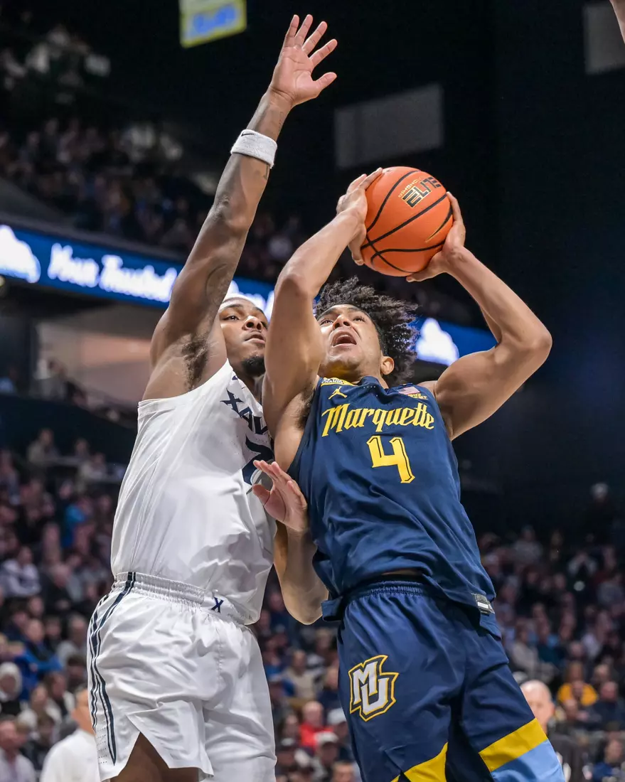 #9 Marquette Men's Basketball Defeats Xavier 72-70 on Saturday, December 21st, 2024 at Cintas Center, in Cincinnati, OH