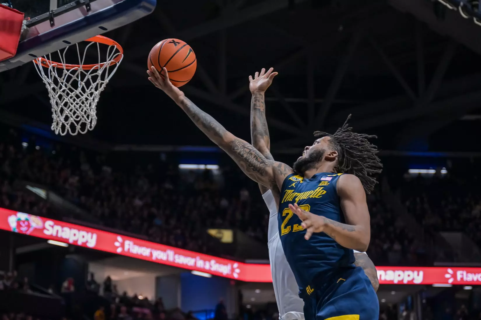#9 Marquette Men's Basketball Defeats Xavier 72-70 on Saturday, December 21st, 2024 at Cintas Center, in Cincinnati, OH