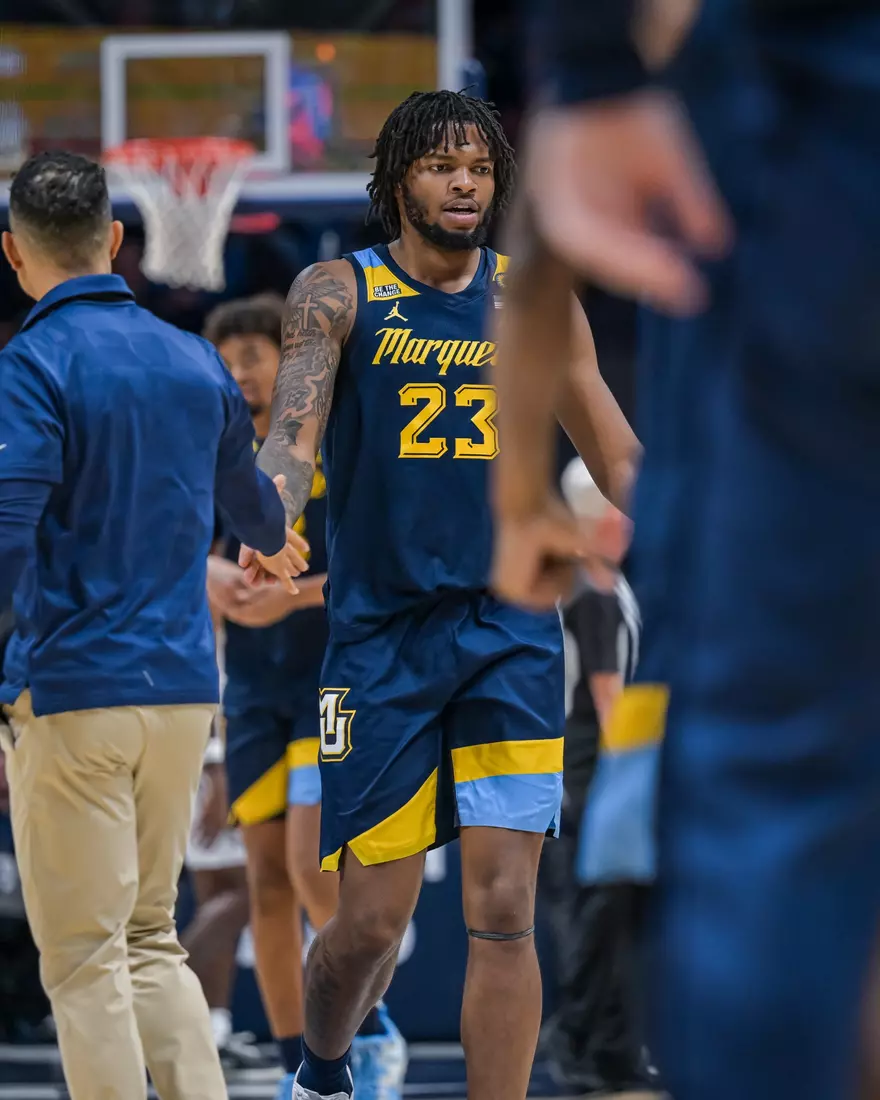 #9 Marquette Men's Basketball Defeats Xavier 72-70 on Saturday, December 21st, 2024 at Cintas Center, in Cincinnati, OH