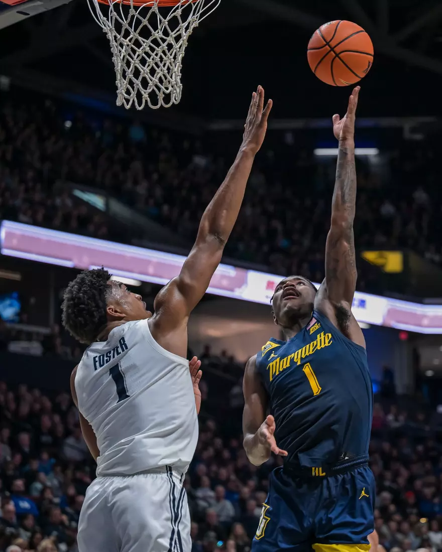 #9 Marquette Men's Basketball Defeats Xavier 72-70 on Saturday, December 21st, 2024 at Cintas Center, in Cincinnati, OH