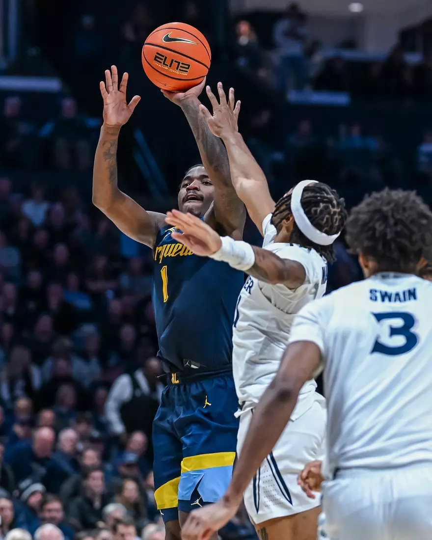 #9 Marquette Men's Basketball Defeats Xavier 72-70 on Saturday, December 21st, 2024 at Cintas Center, in Cincinnati, OH