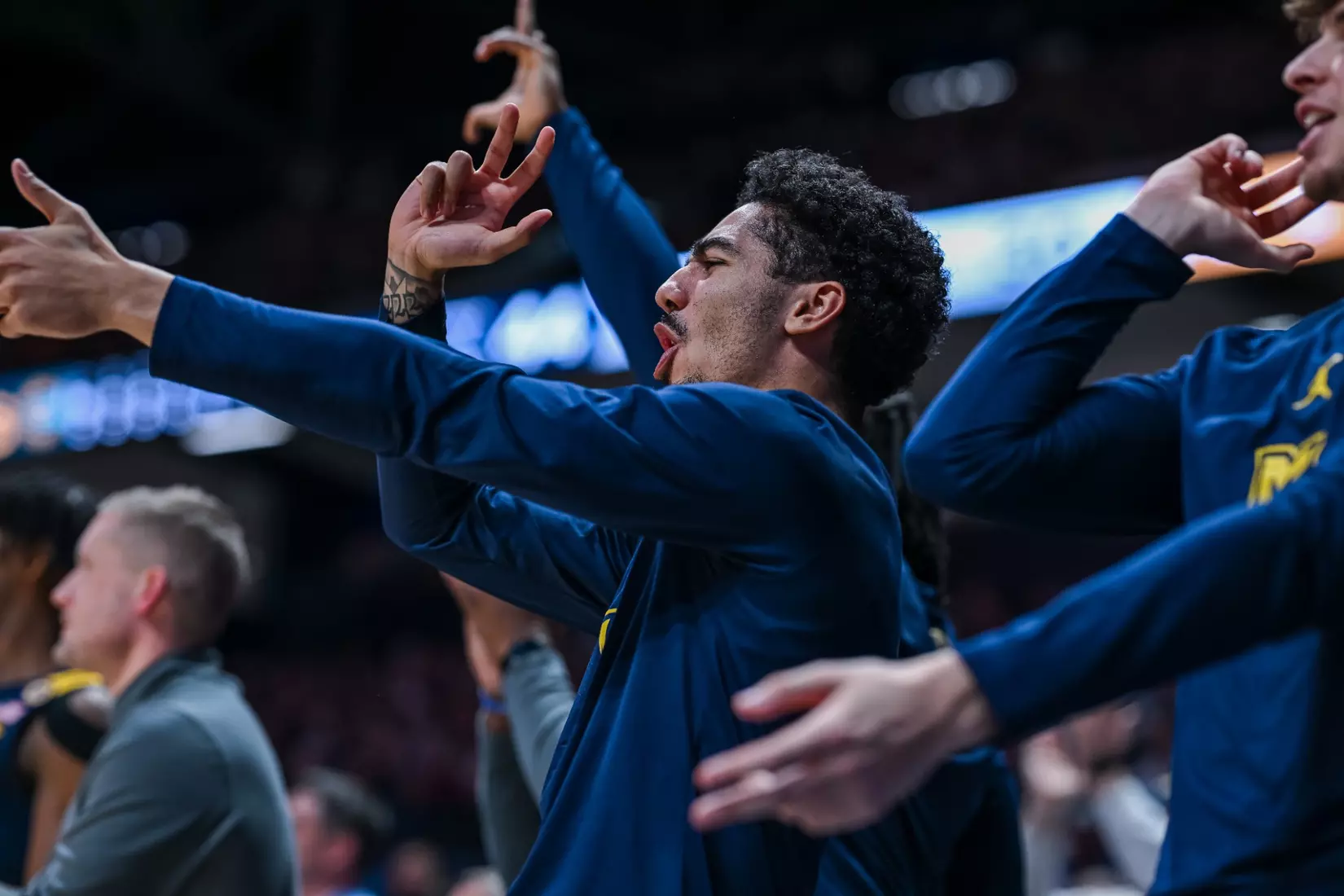 #9 Marquette Men's Basketball Defeats Xavier 72-70 on Saturday, December 21st, 2024 at Cintas Center, in Cincinnati, OH