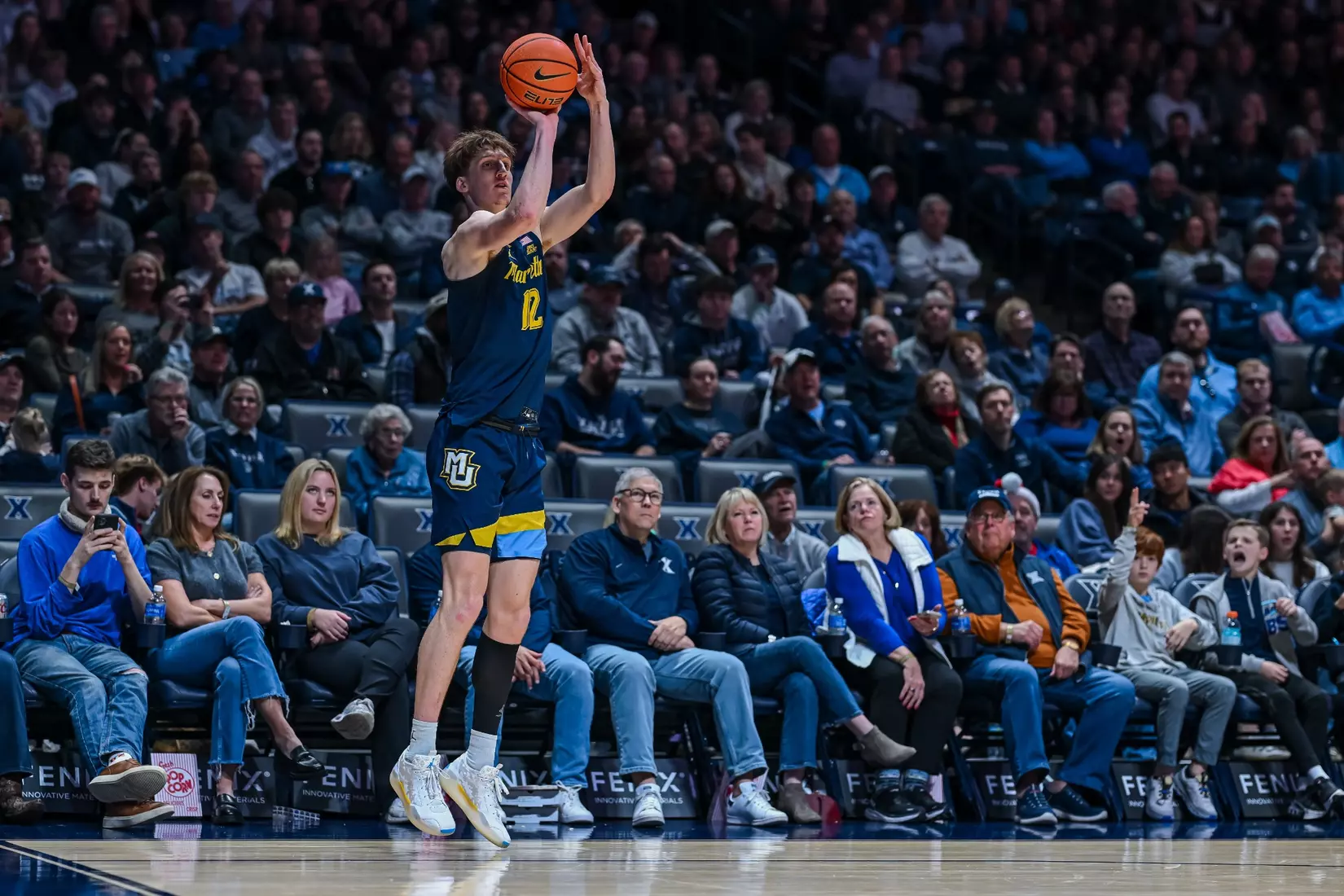 #9 Marquette Men's Basketball Defeats Xavier 72-70 on Saturday, December 21st, 2024 at Cintas Center, in Cincinnati, OH