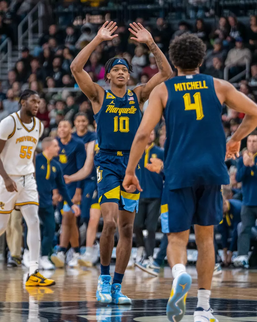 #8 Marquette Men's Basketball Defeats Providence 78-50 on Tuesday, December 31st, 2024 at the Amica Mutual Pavilion in Providence, RI