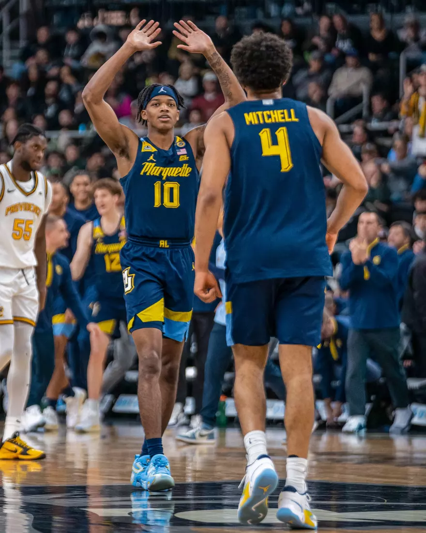 #8 Marquette Men's Basketball Defeats Providence 78-50 on Tuesday, December 31st, 2024 at the Amica Mutual Pavilion in Providence, RI