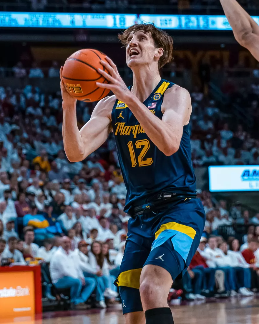#5 Marquette Men's Basketball Falls to #6 Iowa State 70-81 on Wednesday, December 4th, 2024 at The Hilton Coliseum in Ames, Iowa