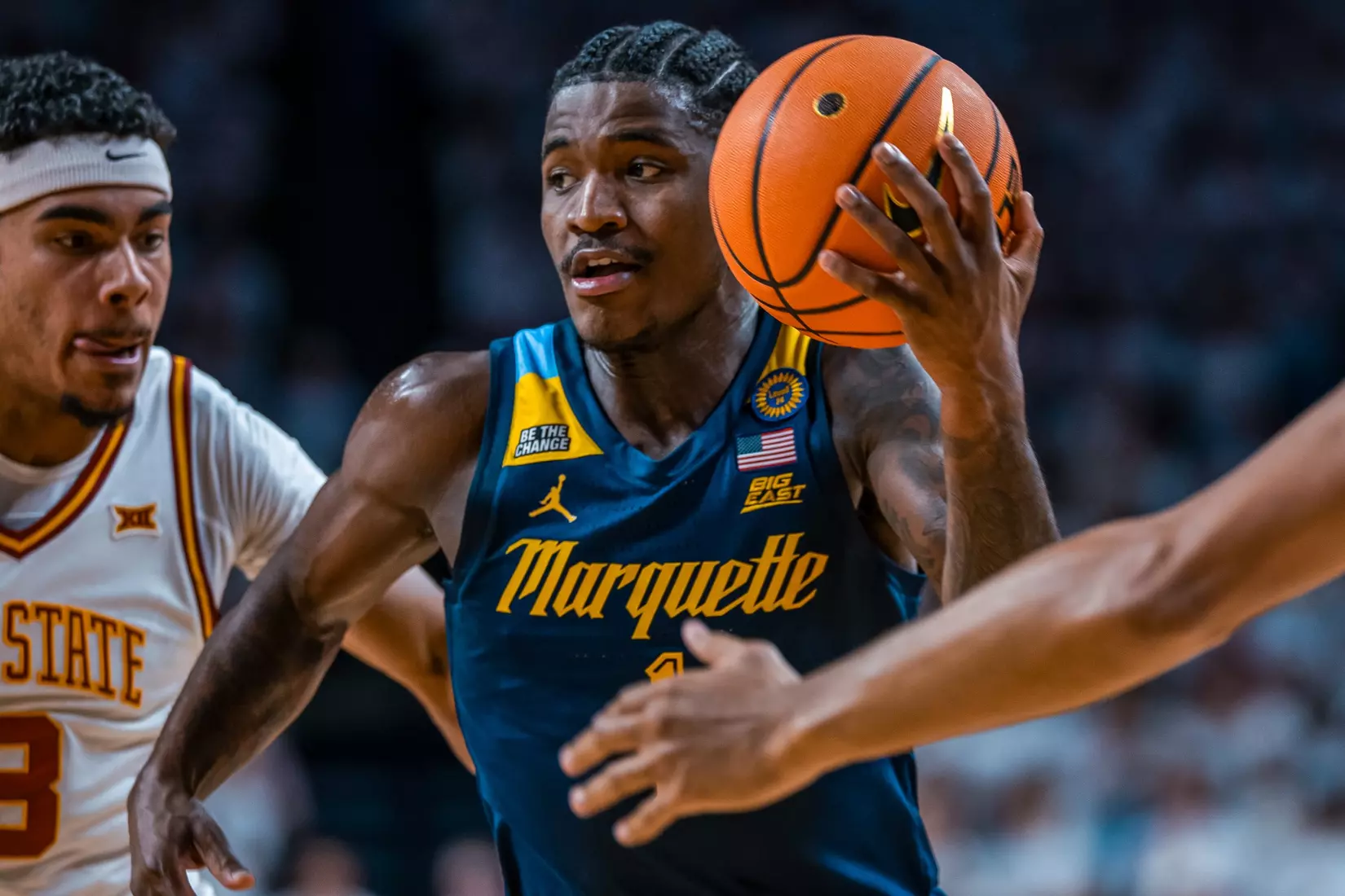 #5 Marquette Men's Basketball Falls to #6 Iowa State 70-81 on Wednesday, December 4th, 2024 at The Hilton Coliseum in Ames, Iowa