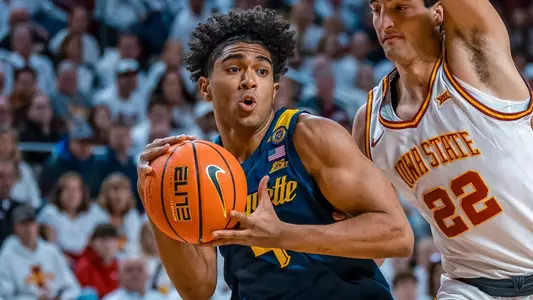 #5 Marquette Men's Basketball Falls to #6 Iowa State 70-81 on Wednesday, December 4th, 2024 at The Hilton Coliseum in Ames, Iowa