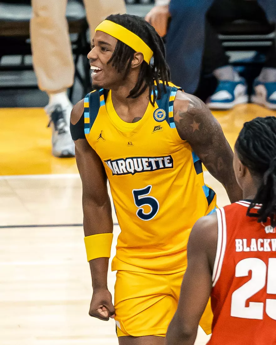 #5 Marquette Men's Basketball defeats #11 Wisconsin 88-74 on Saturday December 7th, 2024 at Fiserv Forum In Milwaukee, WI