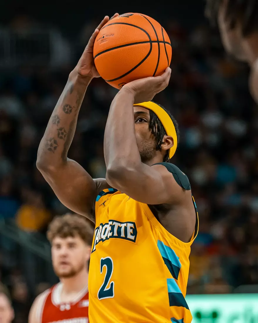 #5 Marquette Men's Basketball defeats #11 Wisconsin 88-74 on Saturday, December 7th, 2024 at Fiserv Forum in Milwaukee, WI