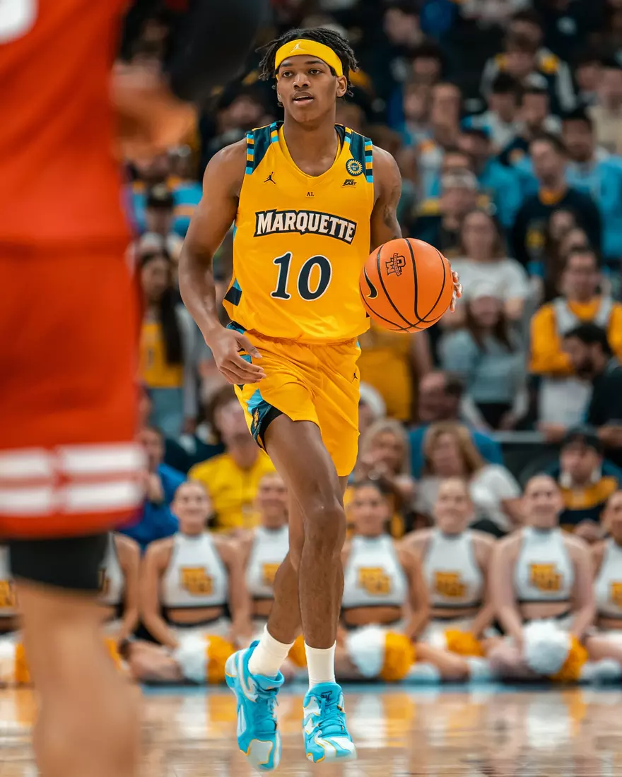 #5 Marquette Men's Basketball defeats #11 Wisconsin 88-74 on Saturday, December 7th, 2024 at Fiserv Forum in Milwaukee, WI