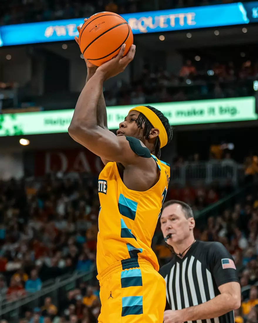 #5 Marquette Men's Basketball defeats #11 Wisconsin 88-74 on Saturday, December 7th, 2024 at Fiserv Forum in Milwaukee, WI