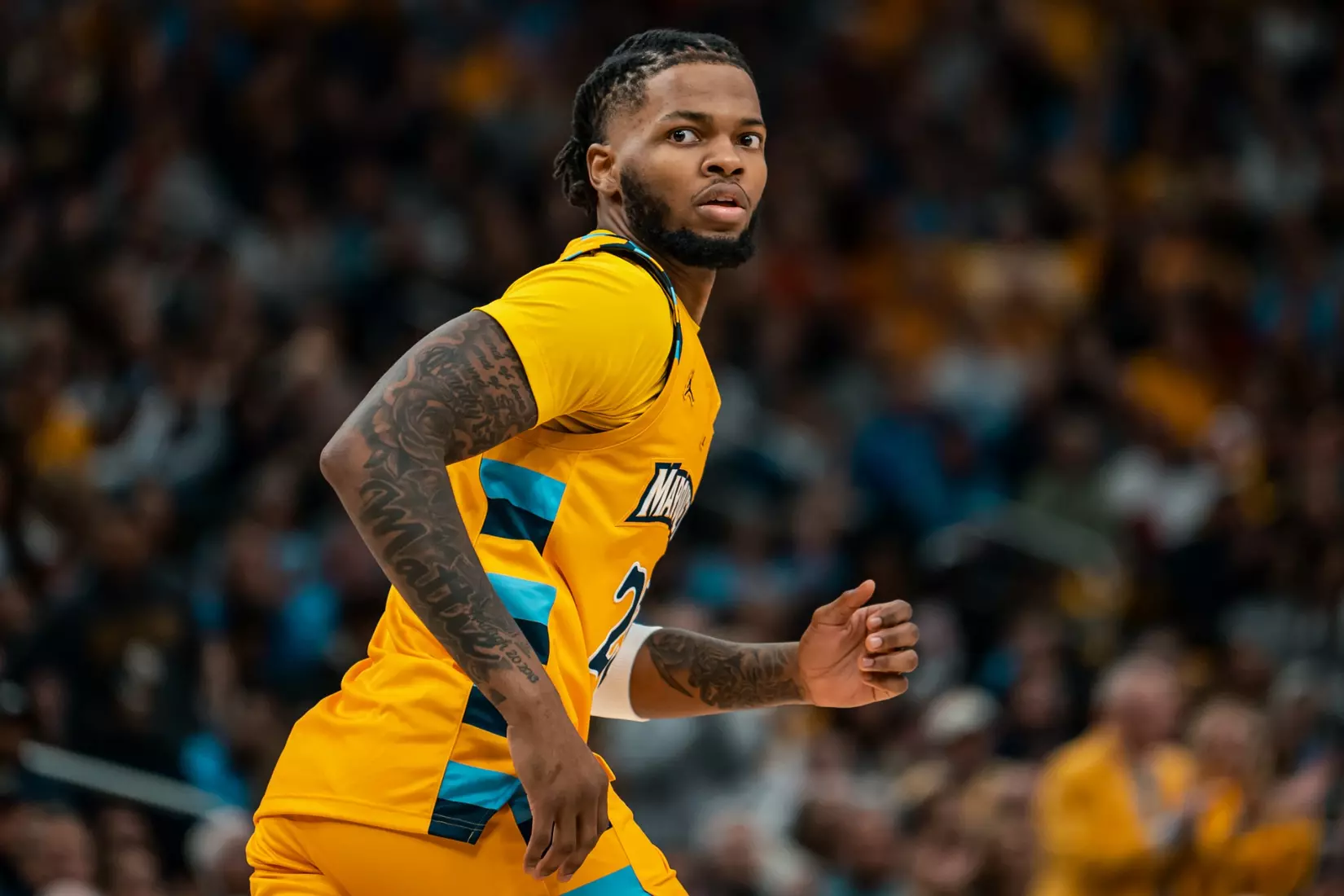 #5 Marquette Men's Basketball defeats #11 Wisconsin 88-74 on Saturday, December 7th, 2024 at Fiserv Forum in Milwaukee, WI