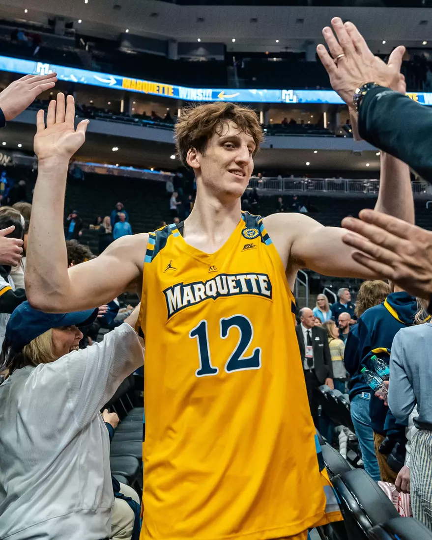 #5 Marquette Men's Basketball defeats #11 Wisconsin 88-74 on Saturday December 7th, 2024 at Fiserv Forum In Milwaukee, WI