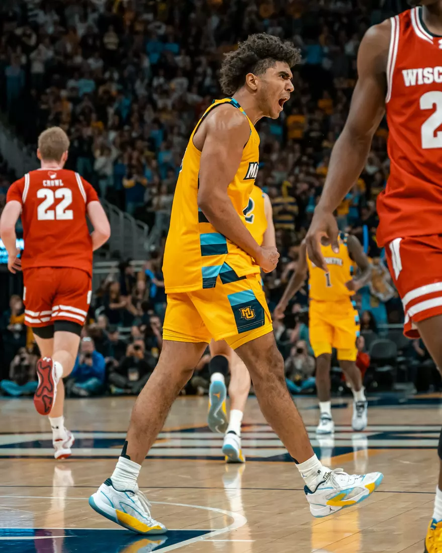 #5 Marquette Men's Basketball defeats #11 Wisconsin 88-74 on Saturday, December 7th, 2024 at Fiserv Forum in Milwaukee, WI
