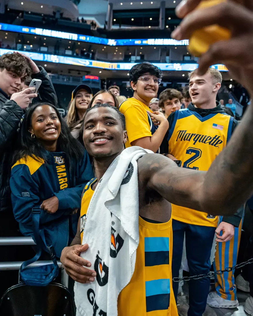 #5 Marquette Men's Basketball defeats #11 Wisconsin 88-74 on Saturday December 7th, 2024 at Fiserv Forum In Milwaukee, WI