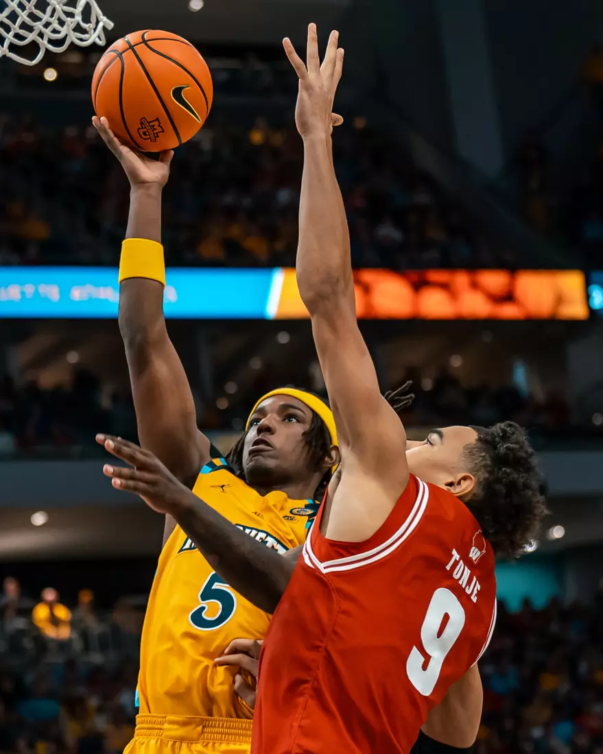 #5 Marquette Men's Basketball defeats #11 Wisconsin 88-74 on Saturday, December 7th, 2024 at Fiserv Forum in Milwaukee, WI