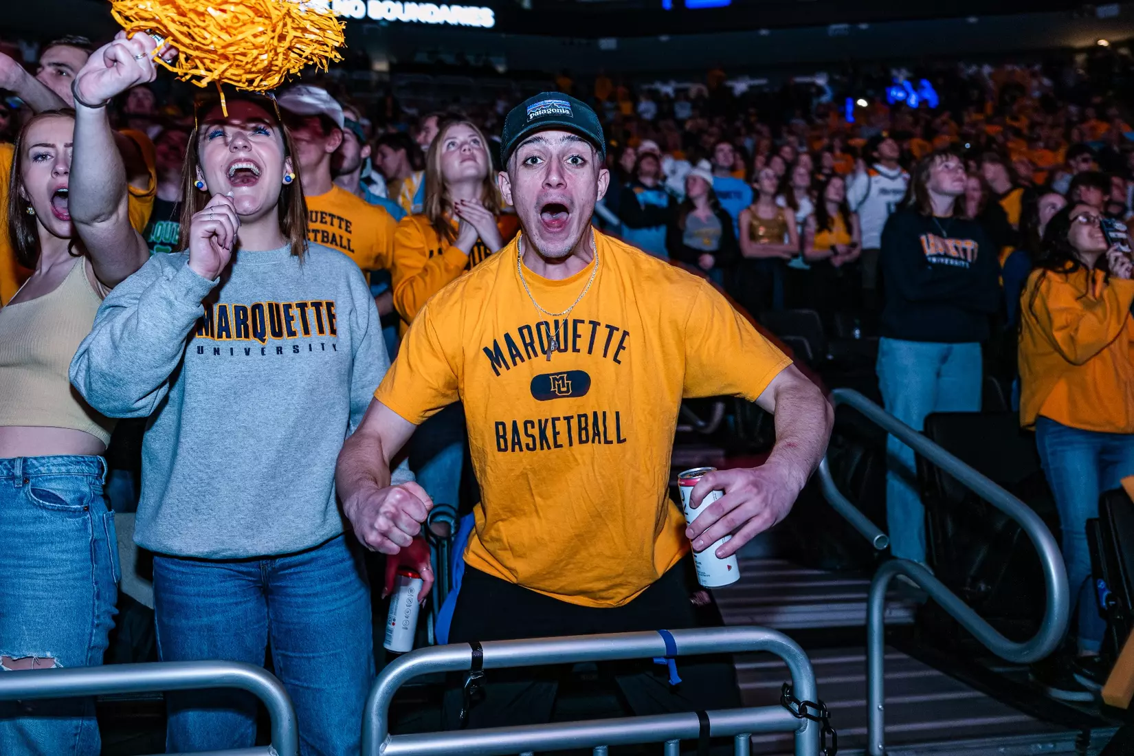 No. 7 Marquette defeats St. Johns 75-86 at Fiserv Forum on National Marquette Day, Saturday February 10, 2024 in Milwaukee, WI.