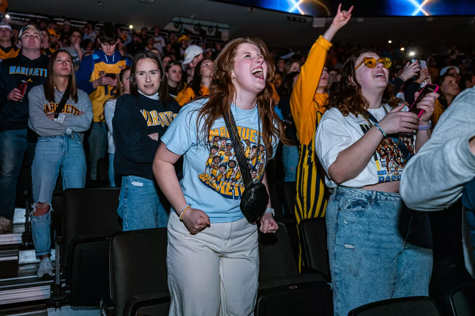 No. 7 Marquette defeats St. Johns 75-86 at Fiserv Forum on National Marquette Day, Saturday February 10, 2024 in Milwaukee, WI.