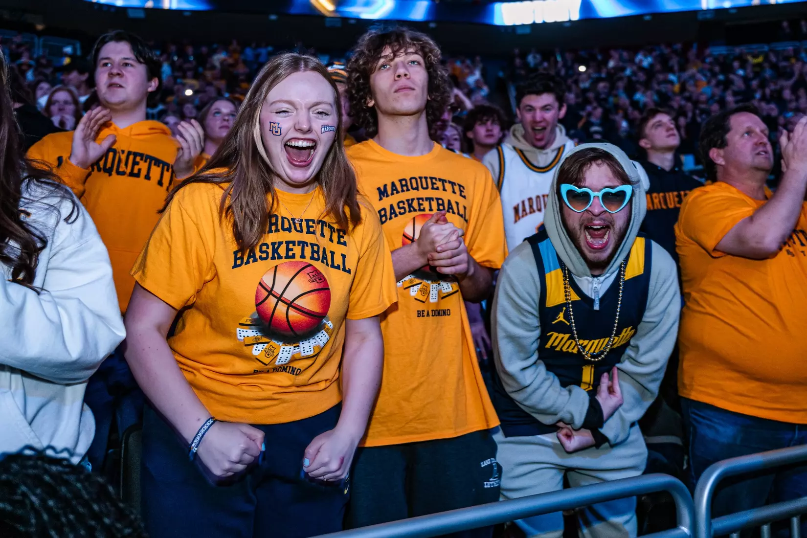 No. 7 Marquette defeats St. Johns 75-86 at Fiserv Forum on National Marquette Day, Saturday February 10, 2024 in Milwaukee, WI.