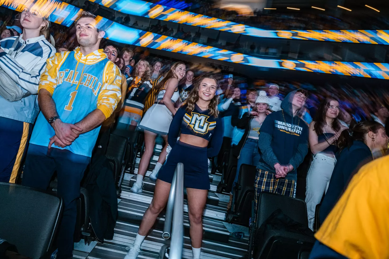 No. 7 Marquette defeats St. Johns 75-86 at Fiserv Forum on National Marquette Day, Saturday February 10, 2024 in Milwaukee, WI.
