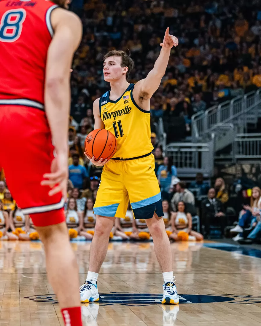 No. 7 Marquette defeats St. Johns 75-86 at Fiserv Forum on National Marquette Day, Saturday February 10, 2024 in Milwaukee, WI.