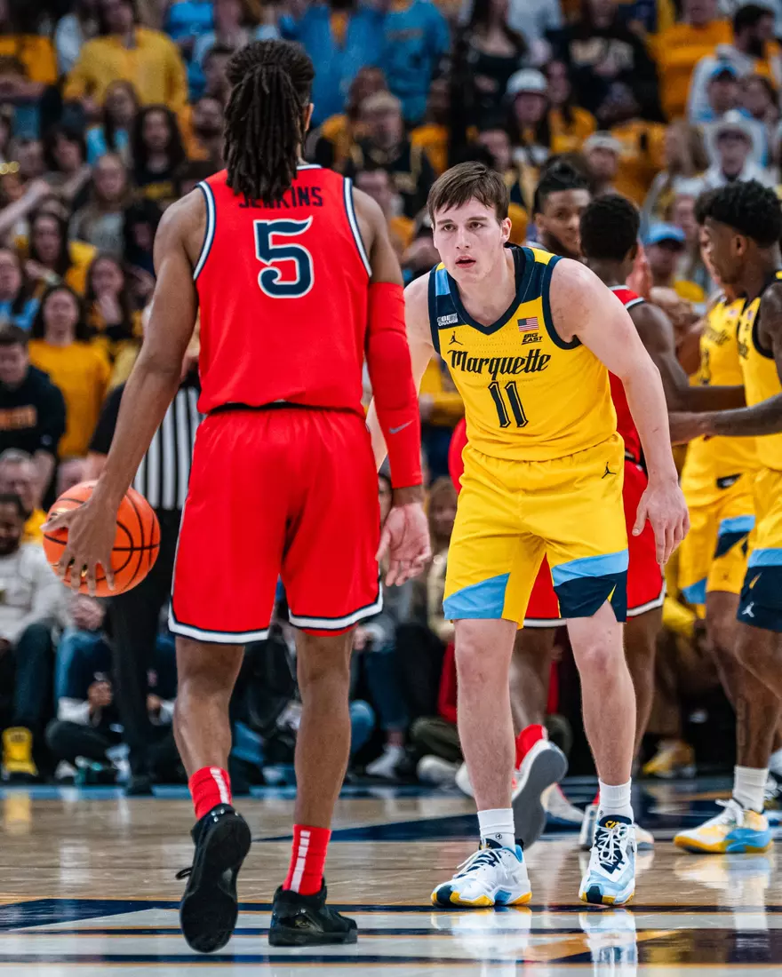 No. 7 Marquette defeats St. Johns 75-86 at Fiserv Forum on National Marquette Day, Saturday February 10, 2024 in Milwaukee, WI.