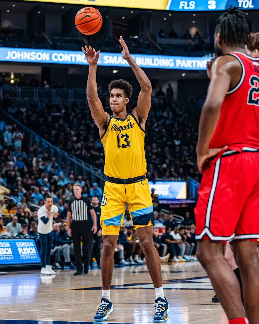 No. 7 Marquette defeats St. Johns 75-86 at Fiserv Forum on National Marquette Day, Saturday February 10, 2024 in Milwaukee, WI.