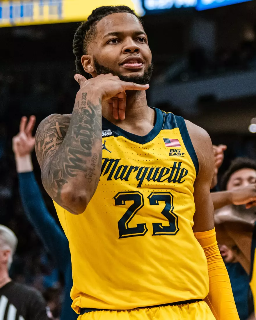 No. 7 Marquette defeats St. Johns 75-86 at Fiserv Forum on National Marquette Day, Saturday February 10, 2024 in Milwaukee, WI.