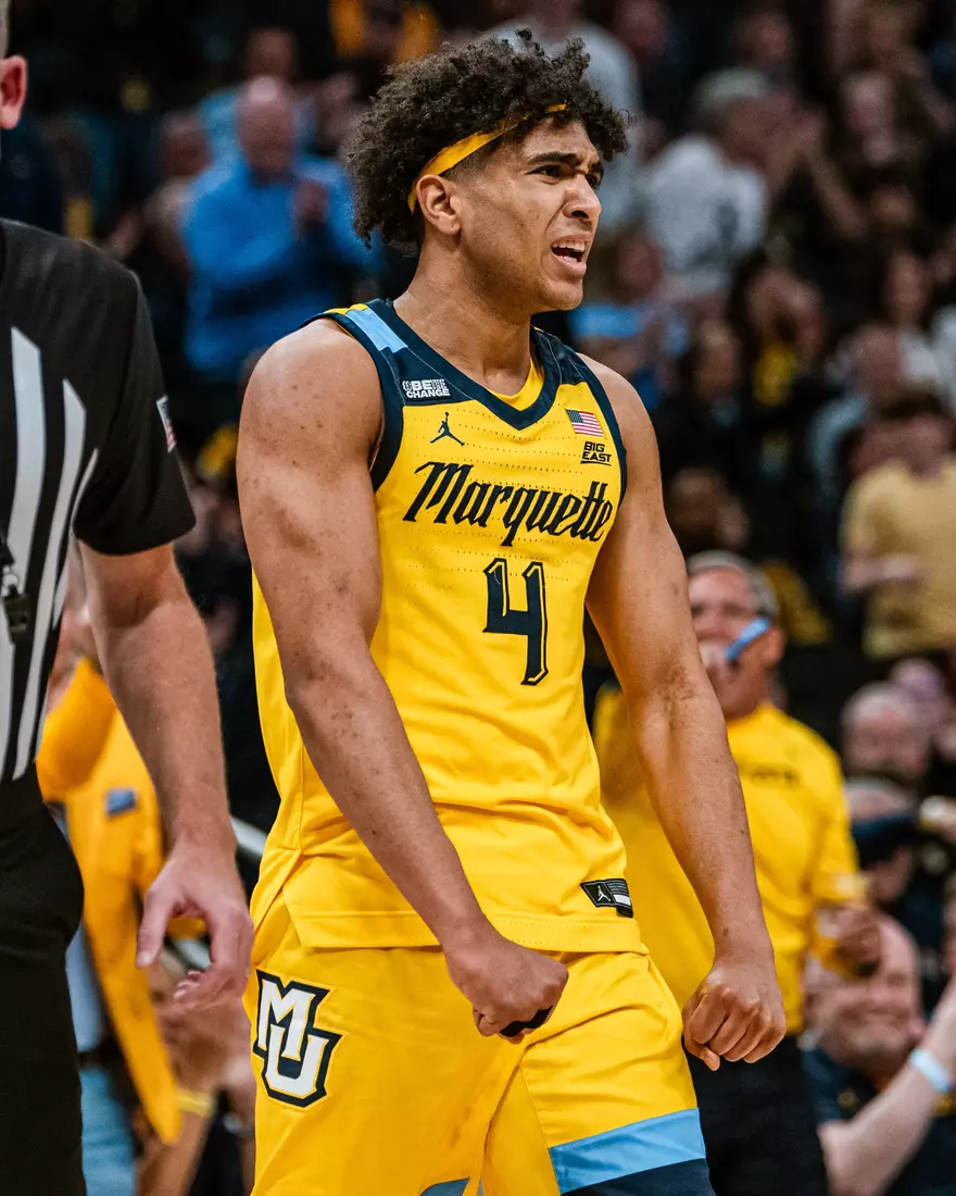 No. 7 Marquette defeats St. Johns 75-86 at Fiserv Forum on National Marquette Day, Saturday February 10, 2024 in Milwaukee, WI.