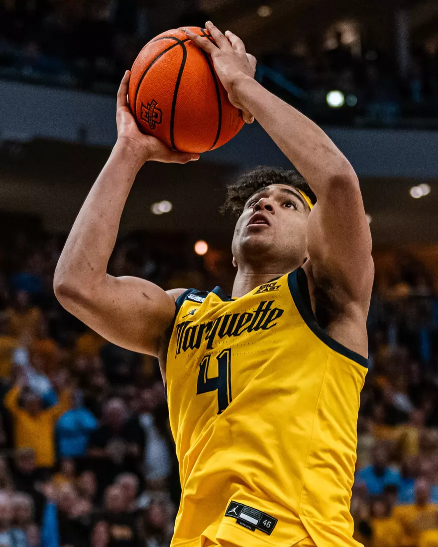 No. 7 Marquette defeats St. Johns 75-86 at Fiserv Forum on National Marquette Day, Saturday February 10, 2024 in Milwaukee, WI.