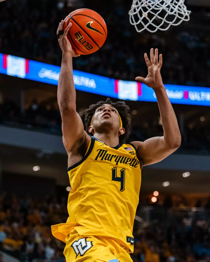 No. 7 Marquette defeats St. Johns 75-86 at Fiserv Forum on National Marquette Day, Saturday February 10, 2024 in Milwaukee, WI.