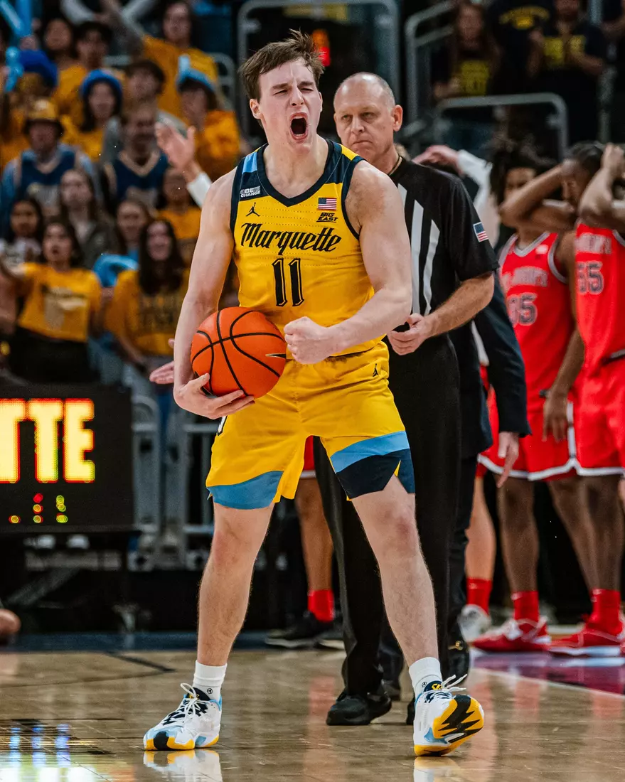 No. 7 Marquette defeats St. Johns 75-86 at Fiserv Forum on National Marquette Day, Saturday February 10, 2024 in Milwaukee, WI.