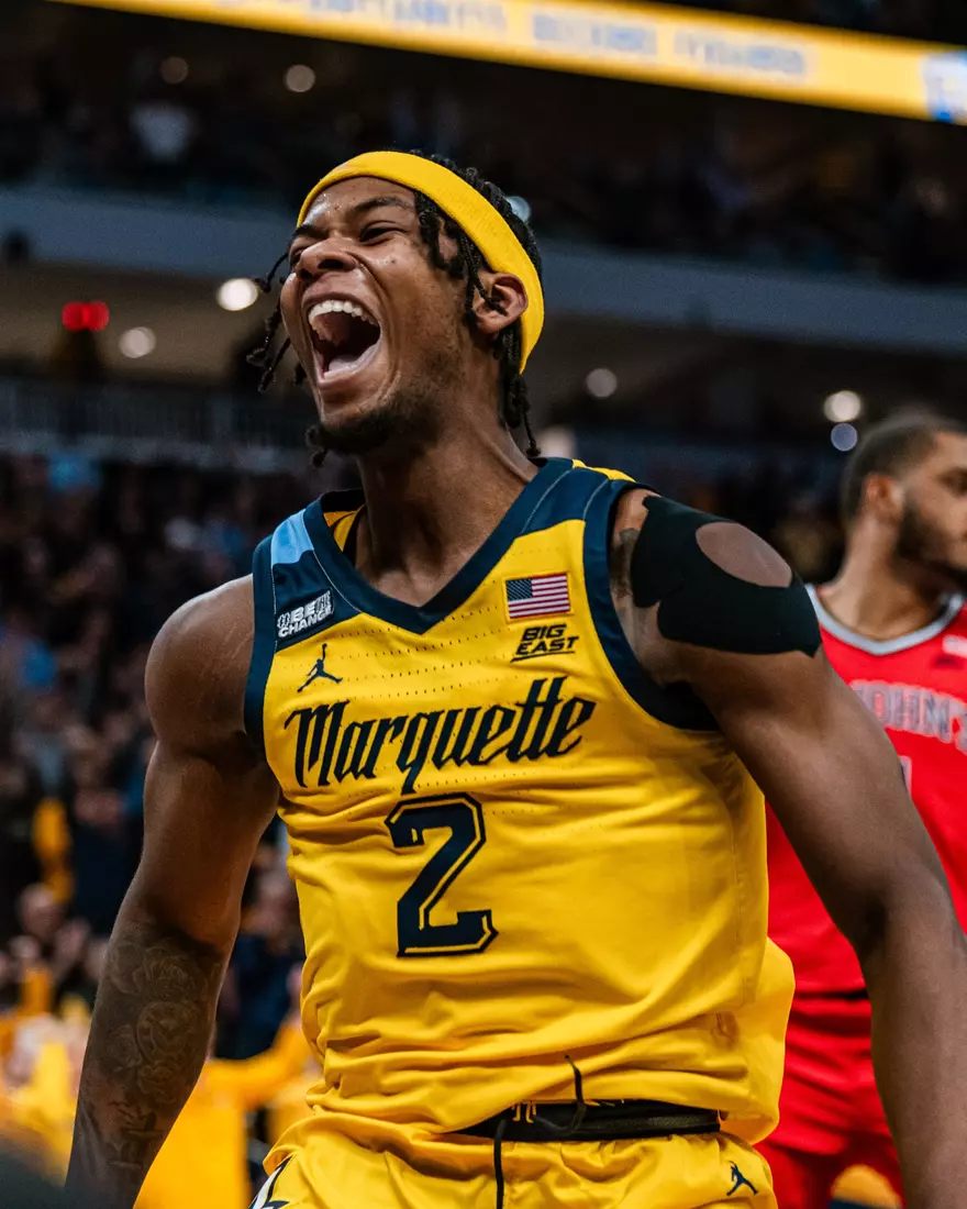 No. 7 Marquette defeats St. Johns 75-86 at Fiserv Forum on National Marquette Day, Saturday February 10, 2024 in Milwaukee, WI.