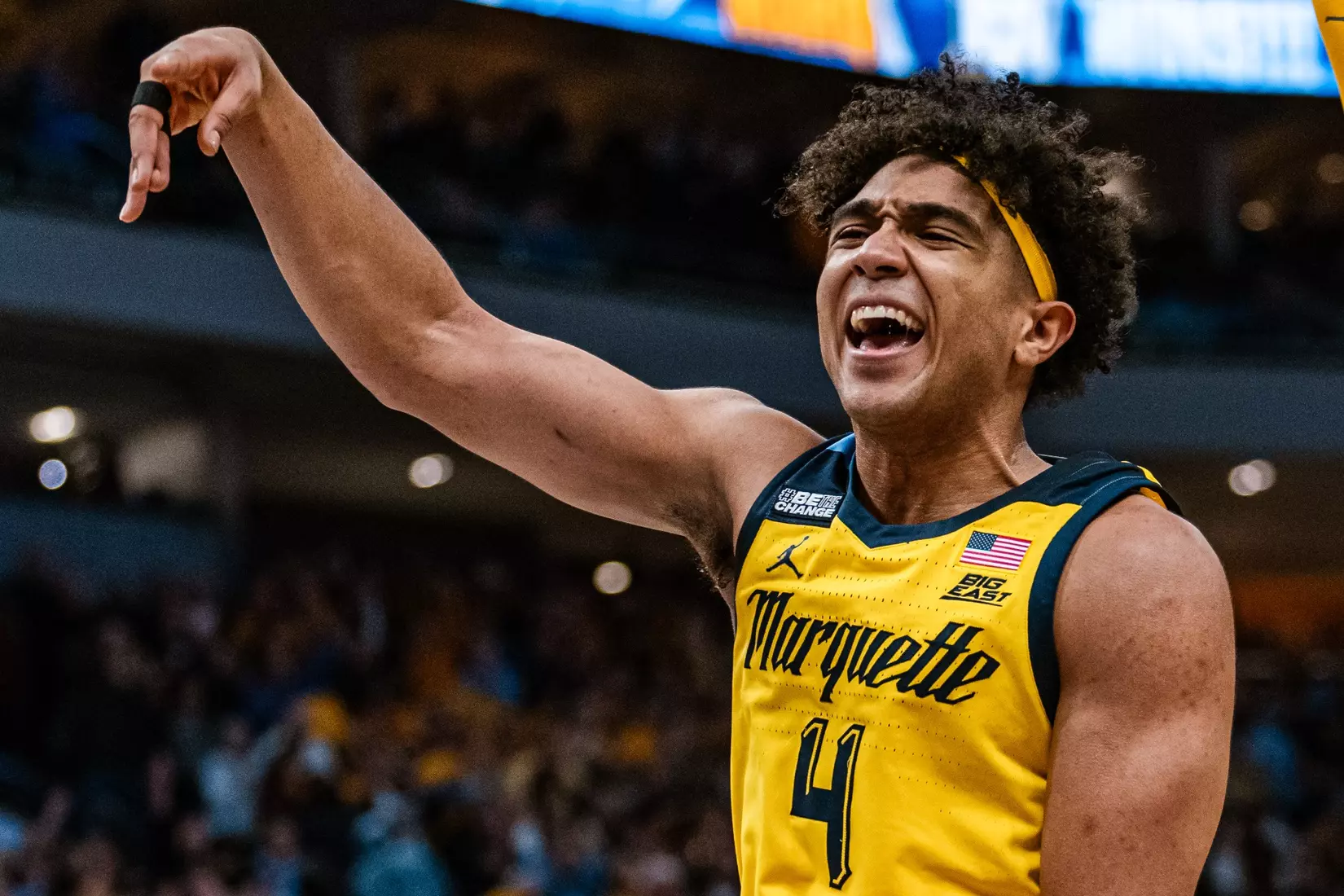 No. 7 Marquette defeats St. Johns 75-86 at Fiserv Forum on National Marquette Day, Saturday February 10, 2024 in Milwaukee, WI.