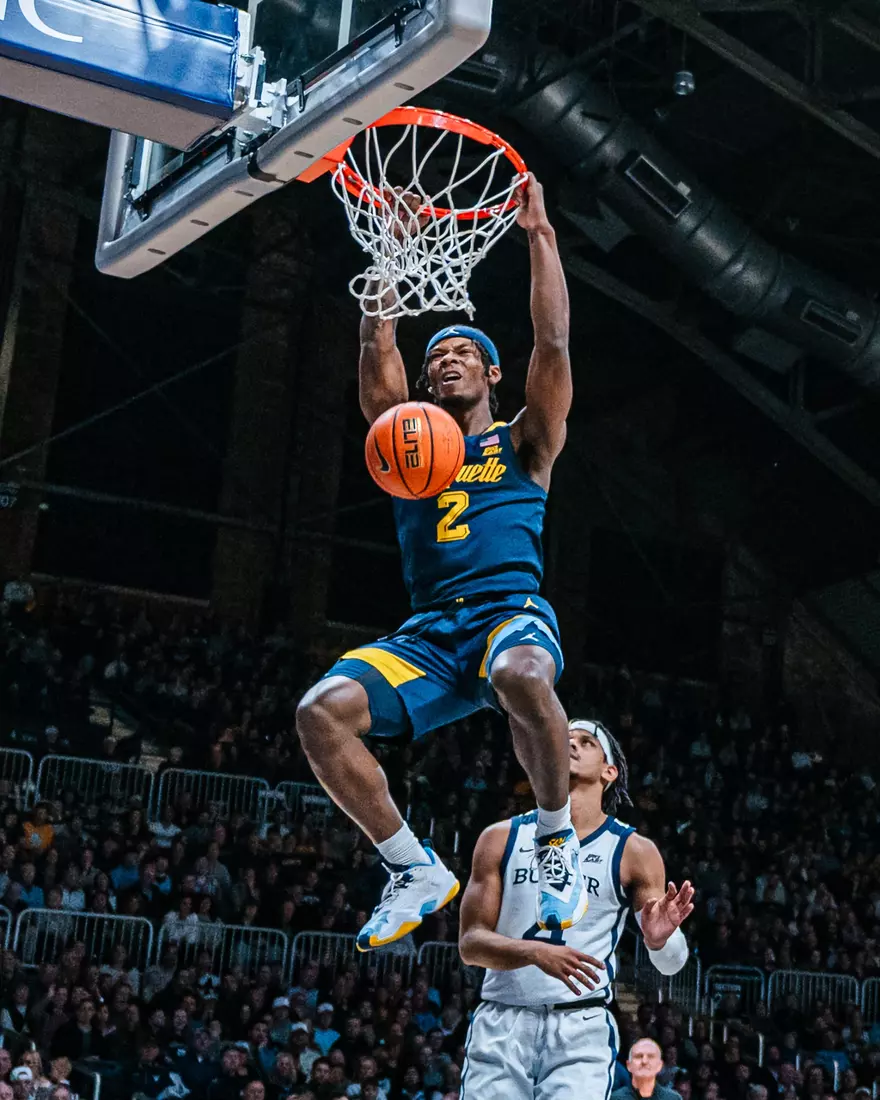 No. 4 Marquette defeats Butler 78-72 at Hinkle Fieldhouse on Tuesday, February 13, 2024 in Indianapolis, IN.