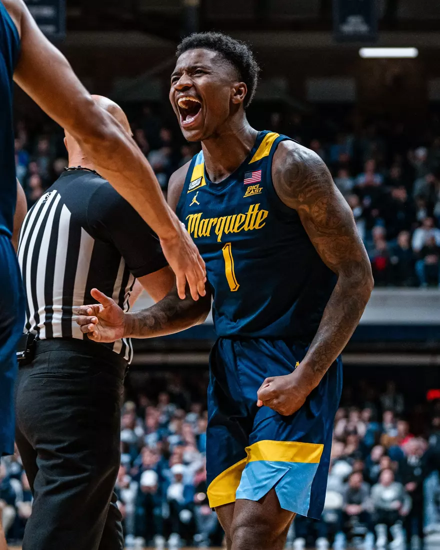 No. 4 Marquette defeats Butler 78-72 at Hinkle Fieldhouse on Tuesday, February 13, 2024 in Indianapolis, IN.