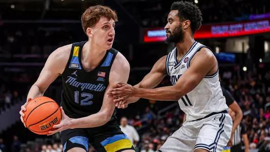 No. 9 Marquette defeats Georgetown 91-57 at Capital One Arena on Saturday February 3, 2024 in Washington D.C.