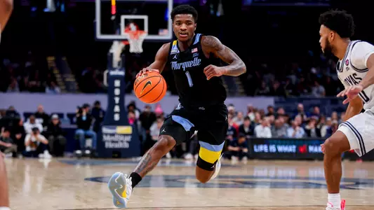 No. 9 Marquette defeats Georgetown 91-57 at Capital One Arena on Saturday February 3, 2024 in Washington D.C.