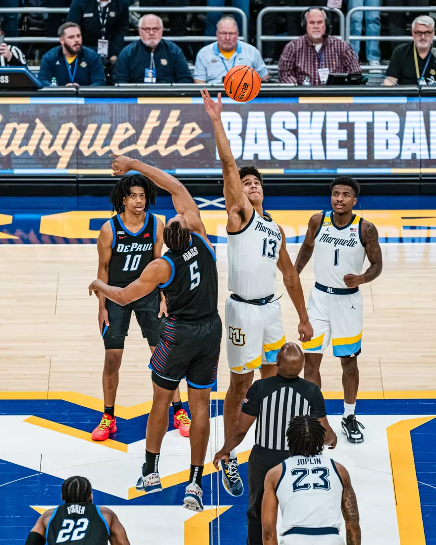 No. 7 Marquette defeats DePaul 105-71 at Fiserv Forum on National Marquette Day, Wednesday February 21, 2024 in Milwaukee, WI.