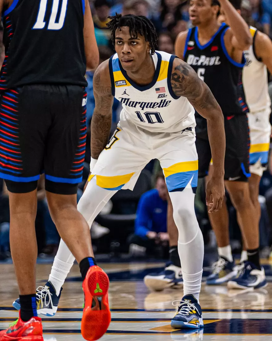 No. 7 Marquette defeats DePaul 105-71 at Fiserv Forum on National Marquette Day, Wednesday February 21, 2024 in Milwaukee, WI.