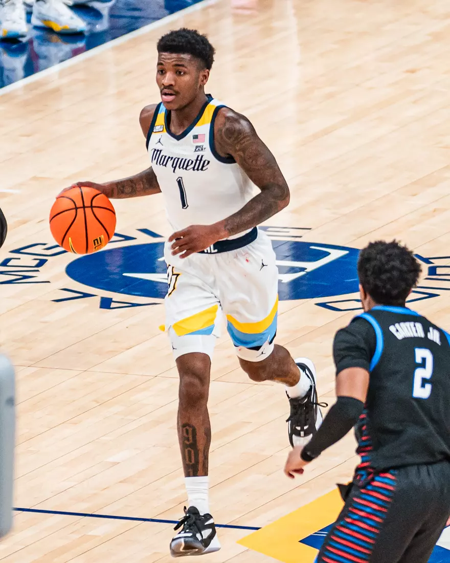 No. 7 Marquette defeats DePaul 105-71 at Fiserv Forum on National Marquette Day, Wednesday February 21, 2024 in Milwaukee, WI.