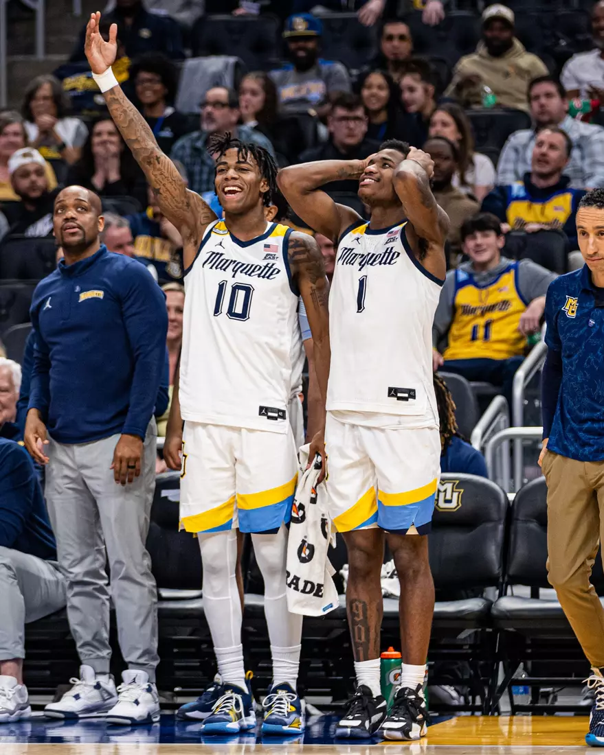 No. 7 Marquette defeats DePaul 105-71 at Fiserv Forum on National Marquette Day, Wednesday February 21, 2024 in Milwaukee, WI.