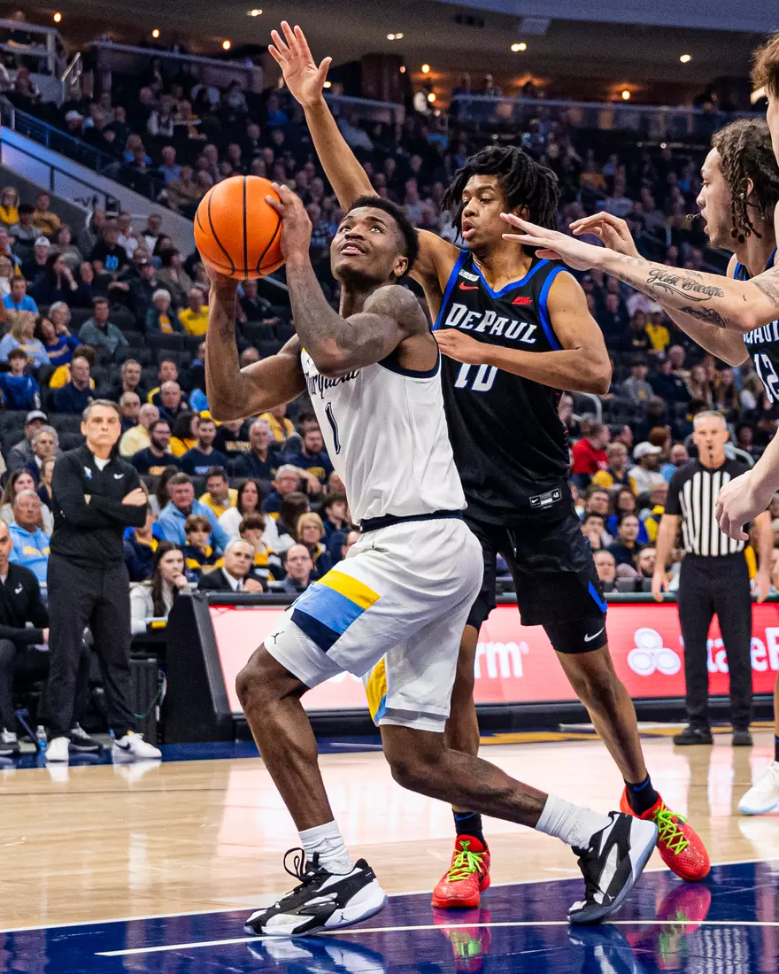 No. 7 Marquette defeats DePaul 105-71 at Fiserv Forum on National Marquette Day, Wednesday February 21, 2024 in Milwaukee, WI.
